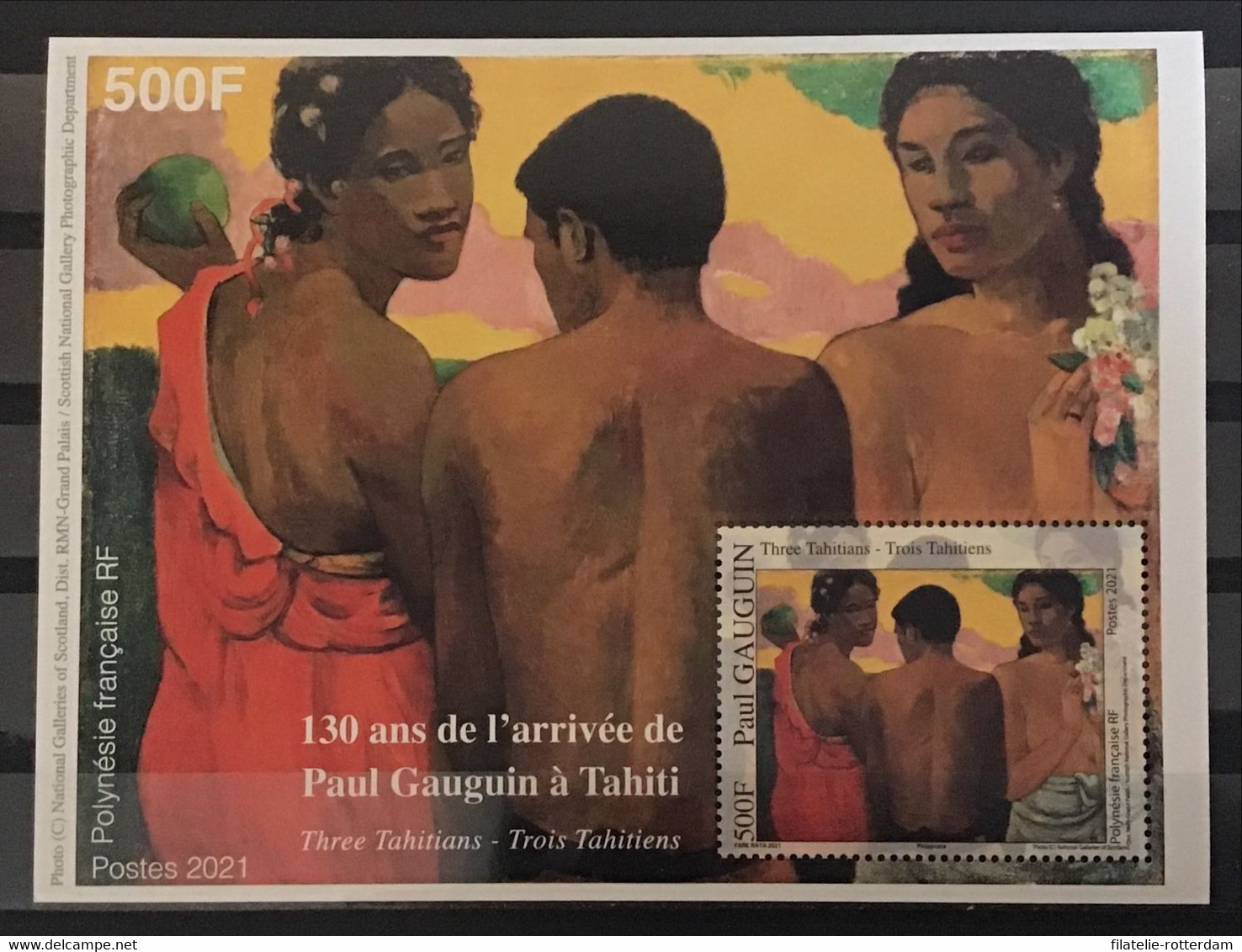 Frans-Polynesië / French Polynesia - Postfris/MNH - Sheet Gaugain Op Tahiti 2021 - Unused Stamps