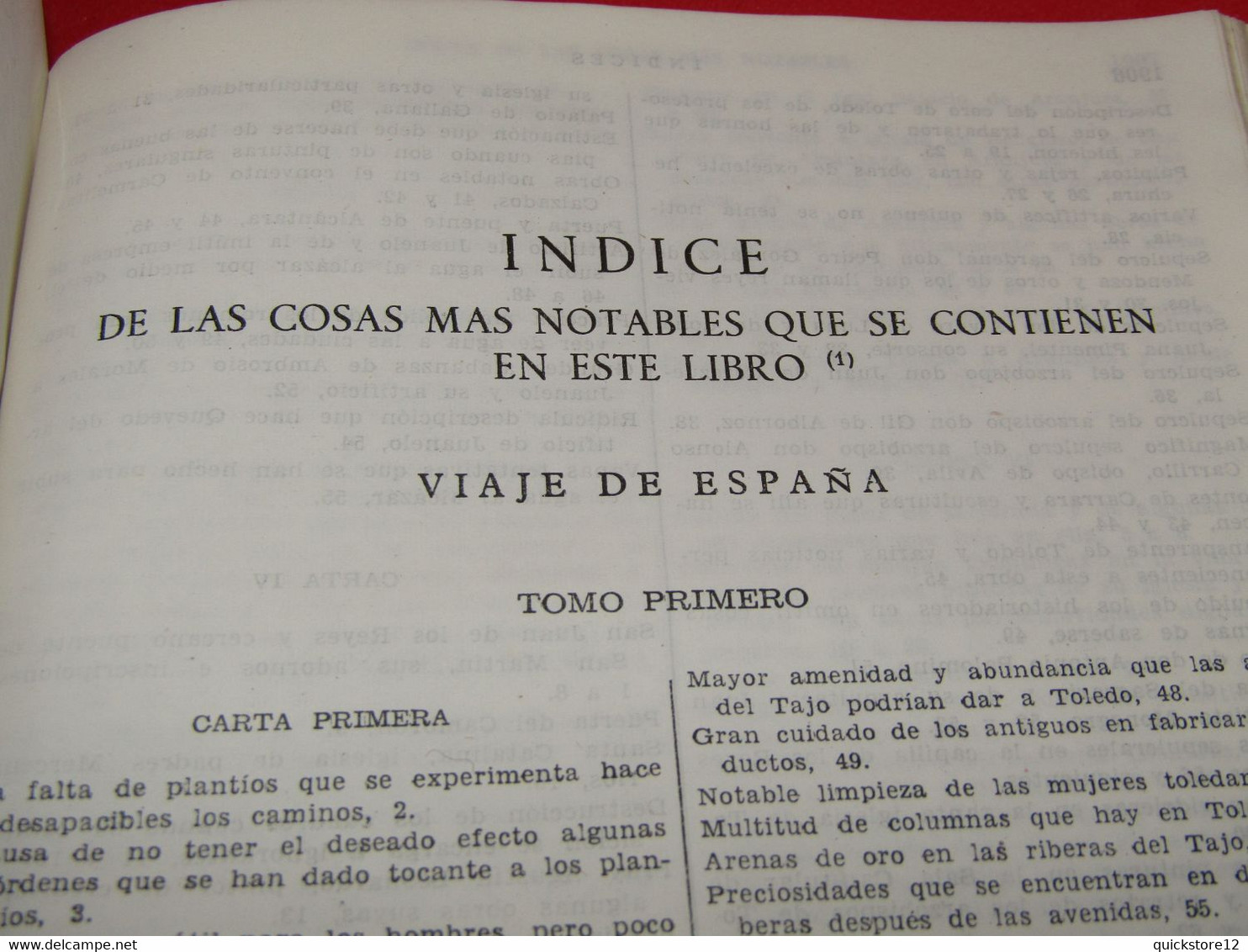 Viaje de España  seguido de los dos tomos del viaje fuera de España. Antonio Ponz - M. Aguilar editor Madrid, 1947. 3010