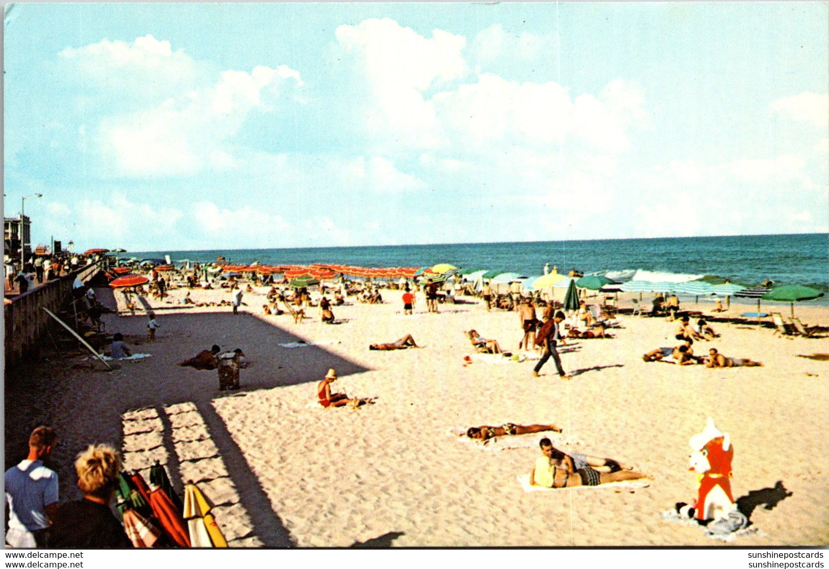 Maryland Ocean City Beach And Sunbathers - Ocean City