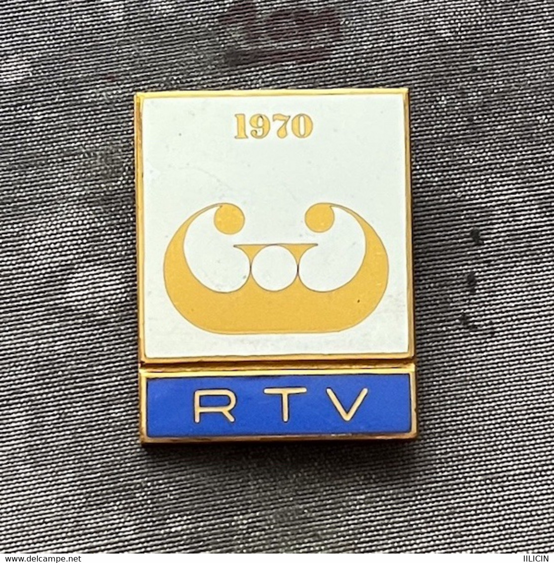 Badge Pin ZN011778 - Ice Skating Yugoslavia Slovenia World Championships Ljubljana 1970 RTV - Skating (Figure)