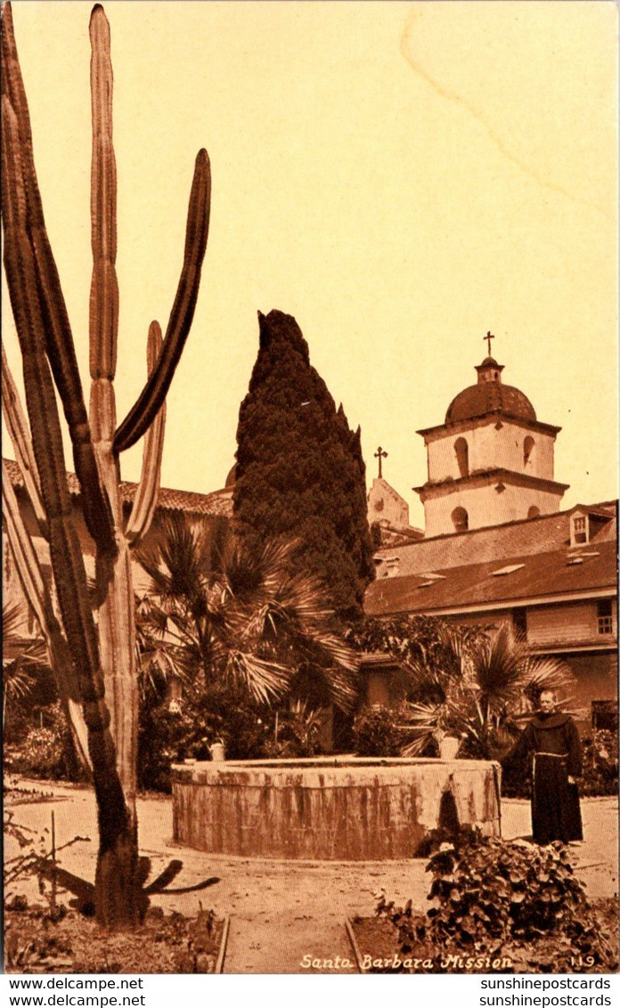 California Santa Barbara The Santa Barbara Mission - Santa Barbara