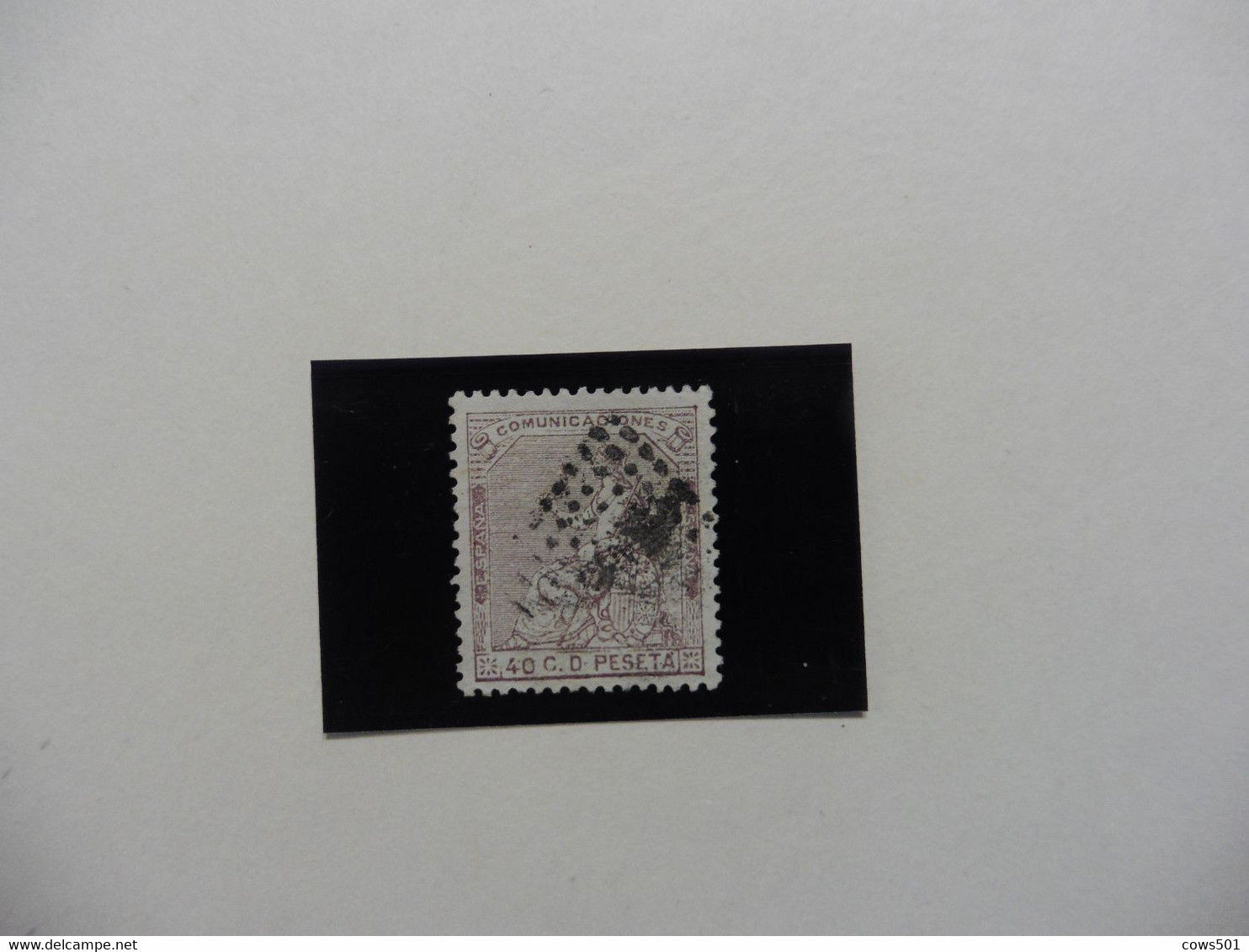 Espagne > Service :communicaciones :timbre N° 135 Oblitéré - Dienstmarken