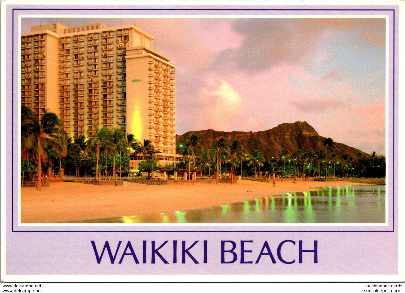 Hawaii Waikiki Beach And Diamond Head - Honolulu