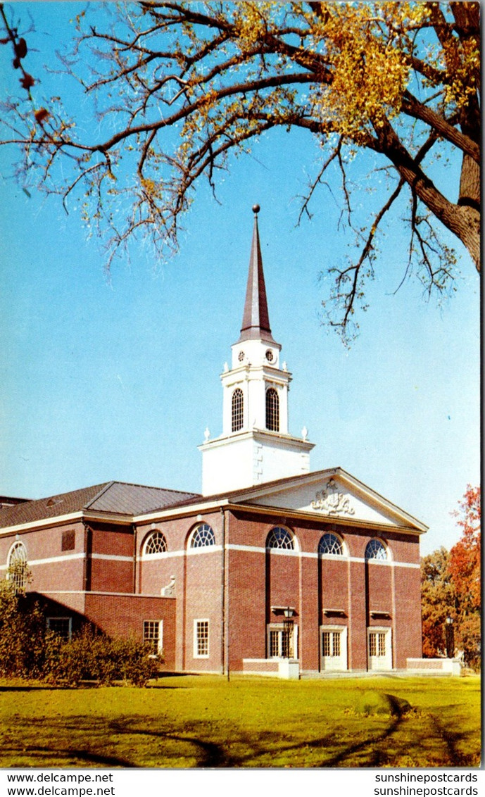 Iowa Cedar Rapids T M Sinclair Chapel Coe College - Cedar Rapids