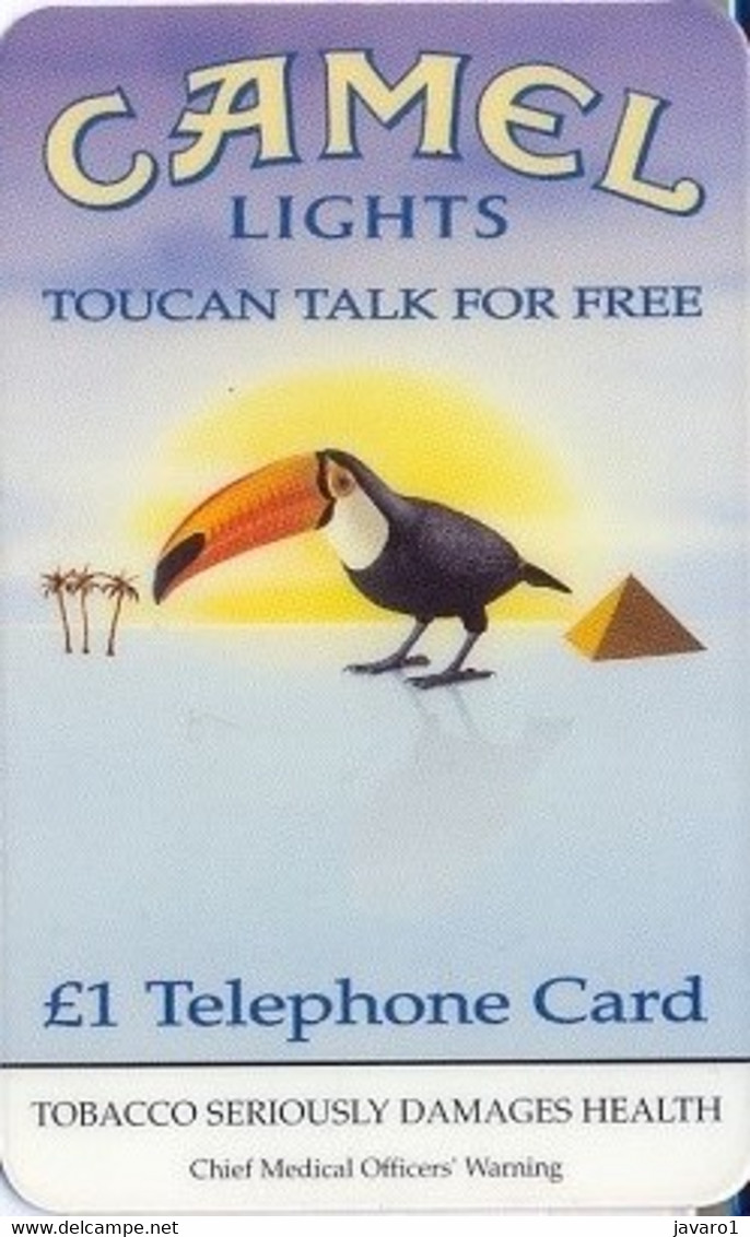 DIFFERENT : CAM01 L 1 CAMEL Cigarettes Toeken Bird Egypt Pyramid ( Batch: SCX001 410) MINT - Altri & Non Classificati