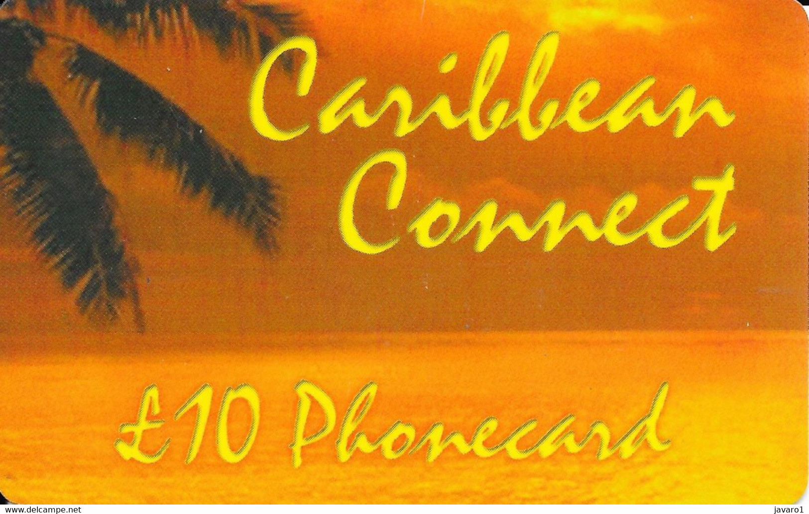 DIFFERENT : CAR01 L10 CARIBBEAN CONNECT PALM TREE AND SEA (blister) ( Batch: 00750307) MINT - Andere & Zonder Classificatie