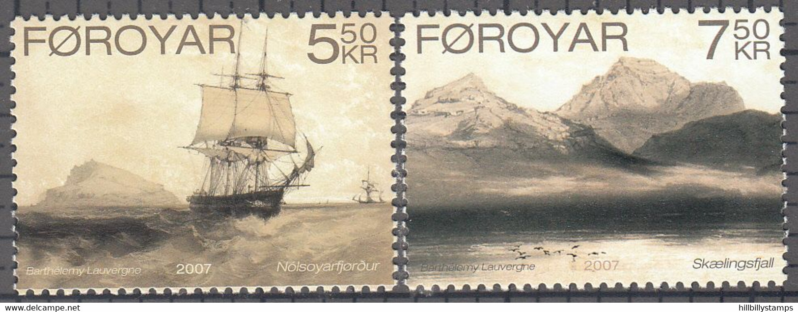 FAROE ISLANDS   SCOTT NO 481-82   MNH   YEAR  2007 - Faroe Islands