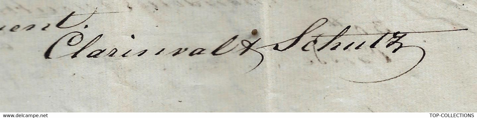 1819 LETTRE De Nancy Pour La Manufacture De Glaces à Cirey Par Blamont  V.TEXTE - 1800 – 1899