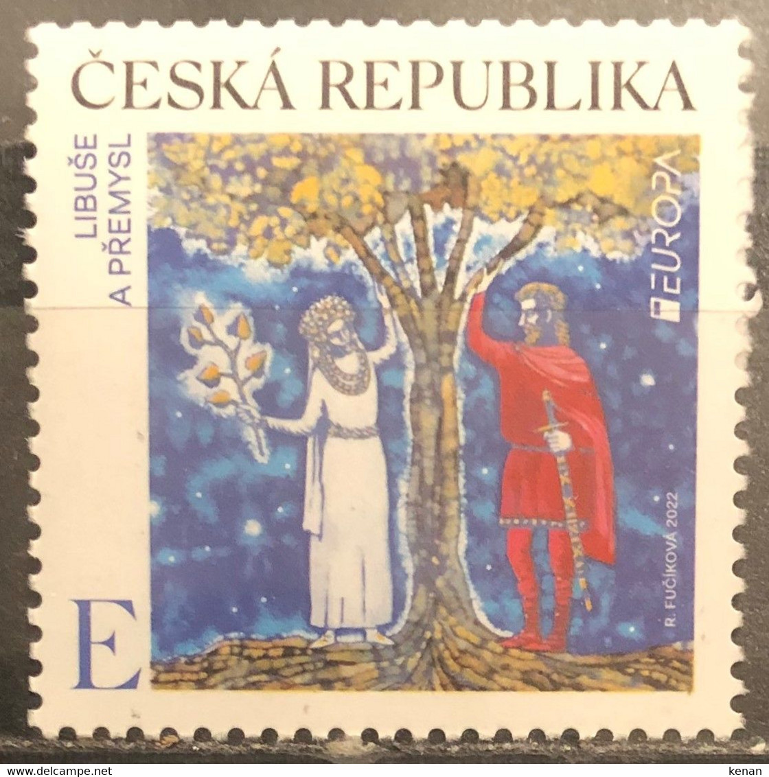 Czech Republic, 2022, Europa Stamps - Stories And Myths (MNH) - Nuovi