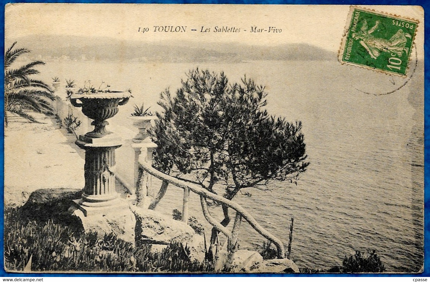 CPA 83 LA SEYNE-sur-MER Var (et Non Toulon) - LES SABLETTES - MAR VIVO - La Seyne-sur-Mer