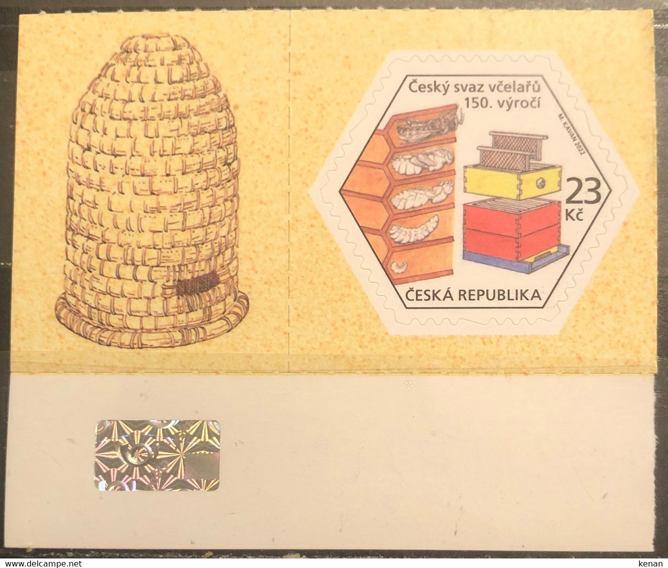 Czech Republic, 2022, The 150th Anniversary Of Czech Beekeepers Association With Label (MNH) - Neufs