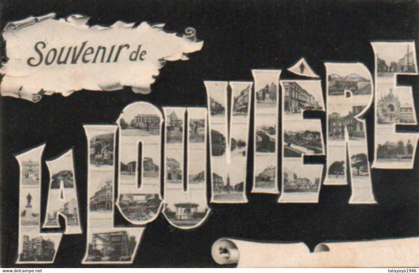 Souvenir De La Louvière Voyagé En 1905 - La Louvière