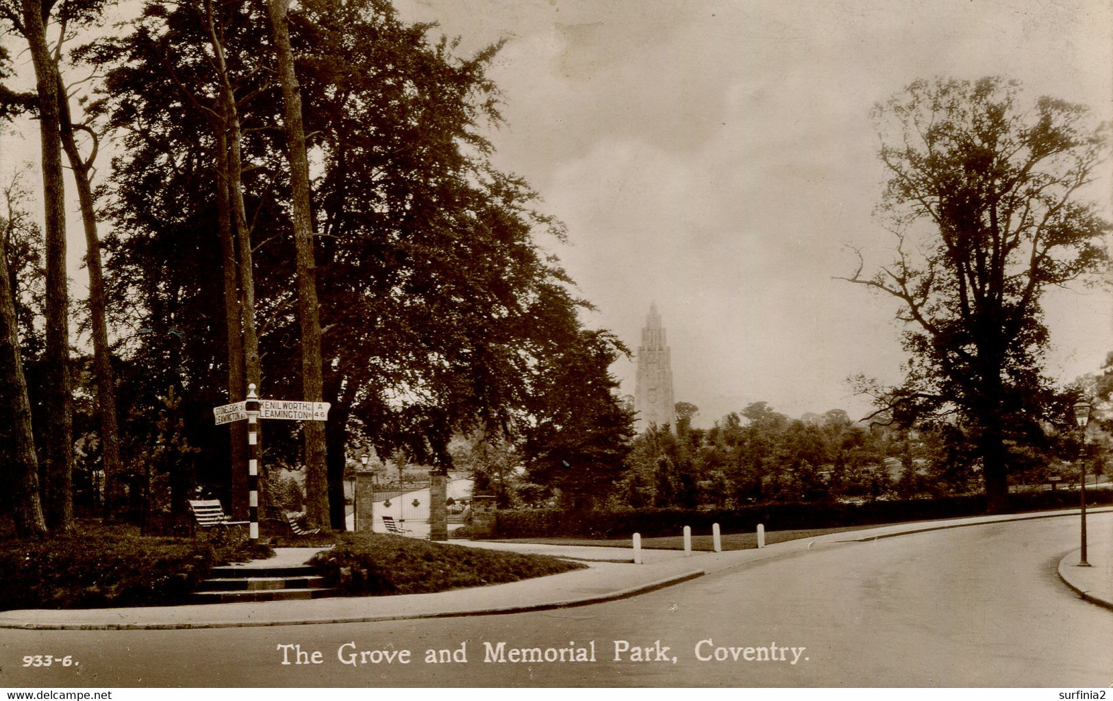 WARKS - COVENTRY - THE GROVE AND MEMORIAL PARK  RP Wa235 - Coventry