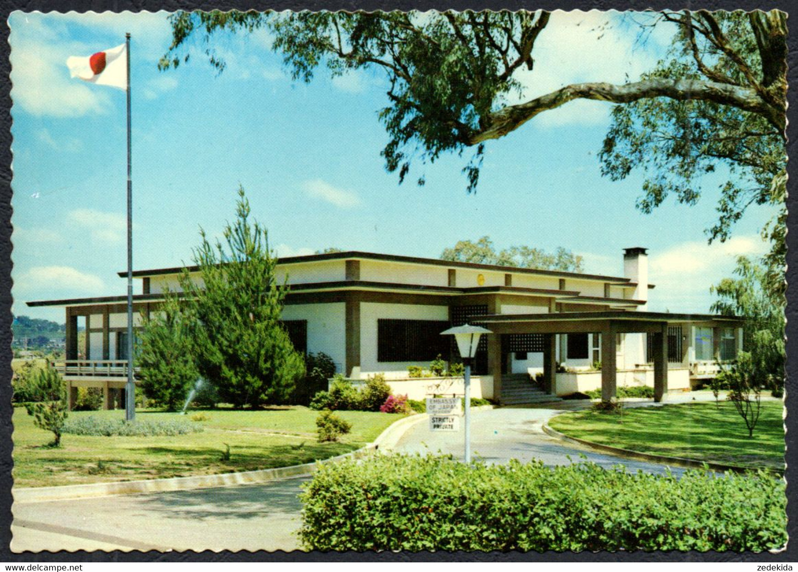 F6099 - Canberra A.C.T. - Bush Setting - The Japanese Embassy - Photograph Uwe Steinward - Carrick Colours - Canberra (ACT)