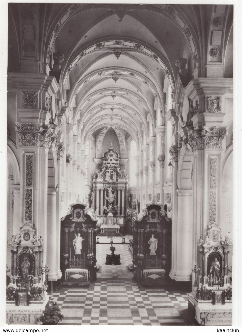 Averbode - Abdij, Binnenzicht Van De Kerk (1672) - Abbaye, Intérieur De L'eglise - (België/Belgique) - Scherpenheuvel-Zichem