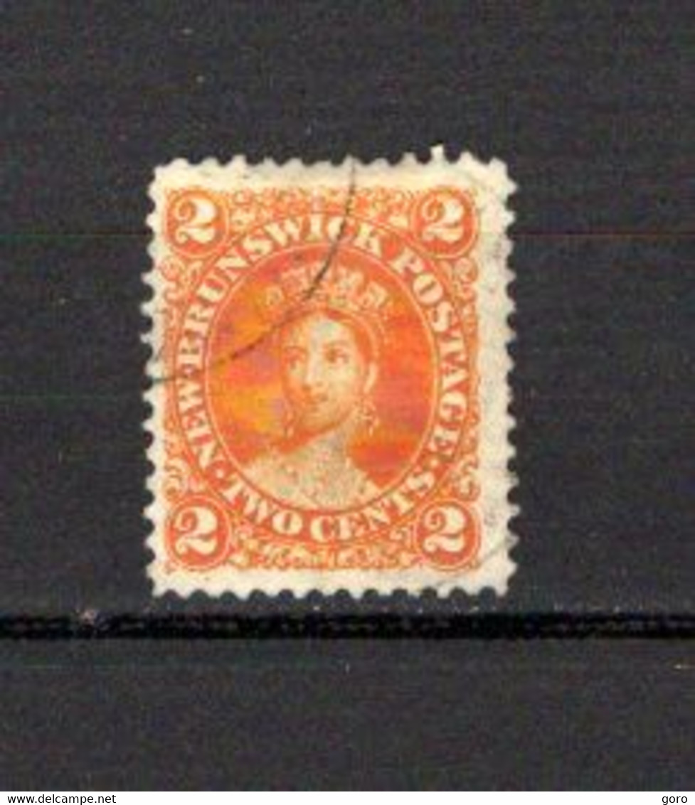 Nueva  Brunswick   1860-63  .-   Y&T  Nº    5 - Used Stamps