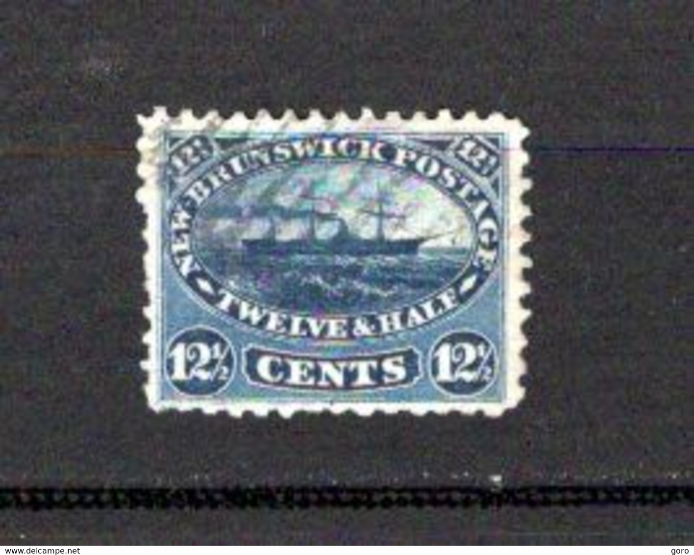 Nueva  Brunswick   1860-63  .-   Y&T  Nº    8 - Used Stamps