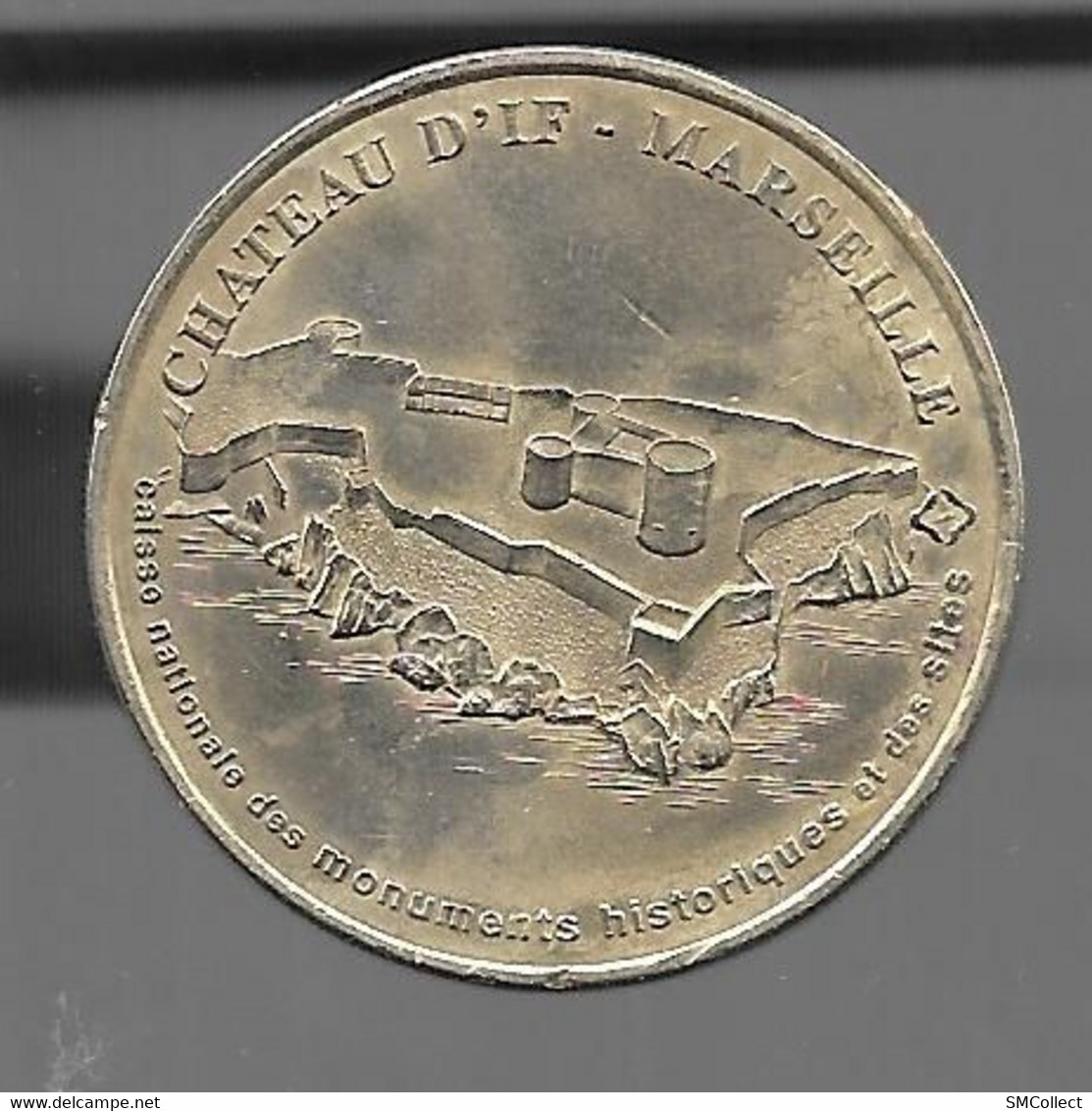 Monnaie De Paris, Rare Série Millénium 2001, Marseille, Chateau D'If  (612) - 2001