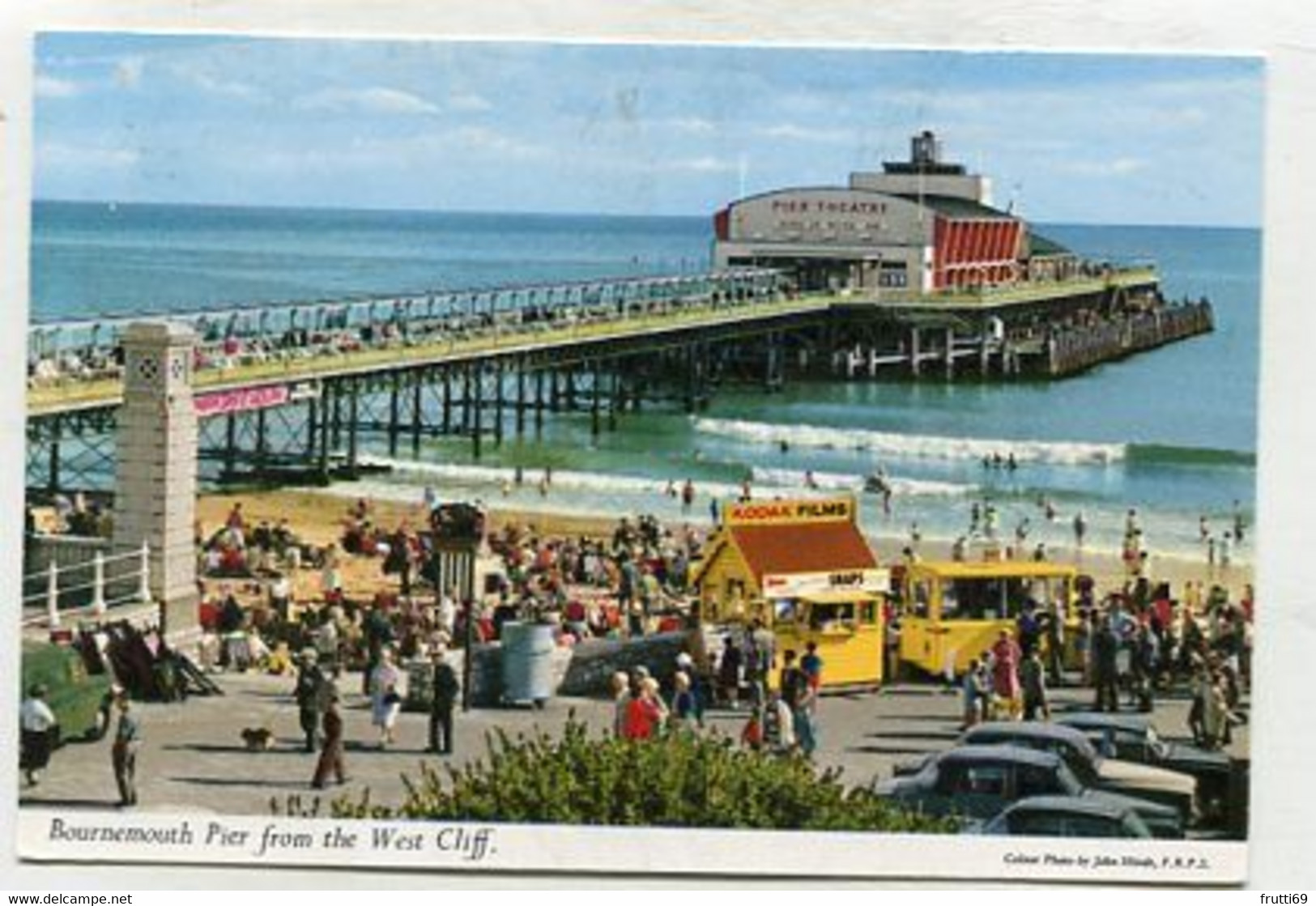 AK 063410 ENGLAND - Bournemouth - Pier From The West Cliff - Bournemouth (tot 1972)