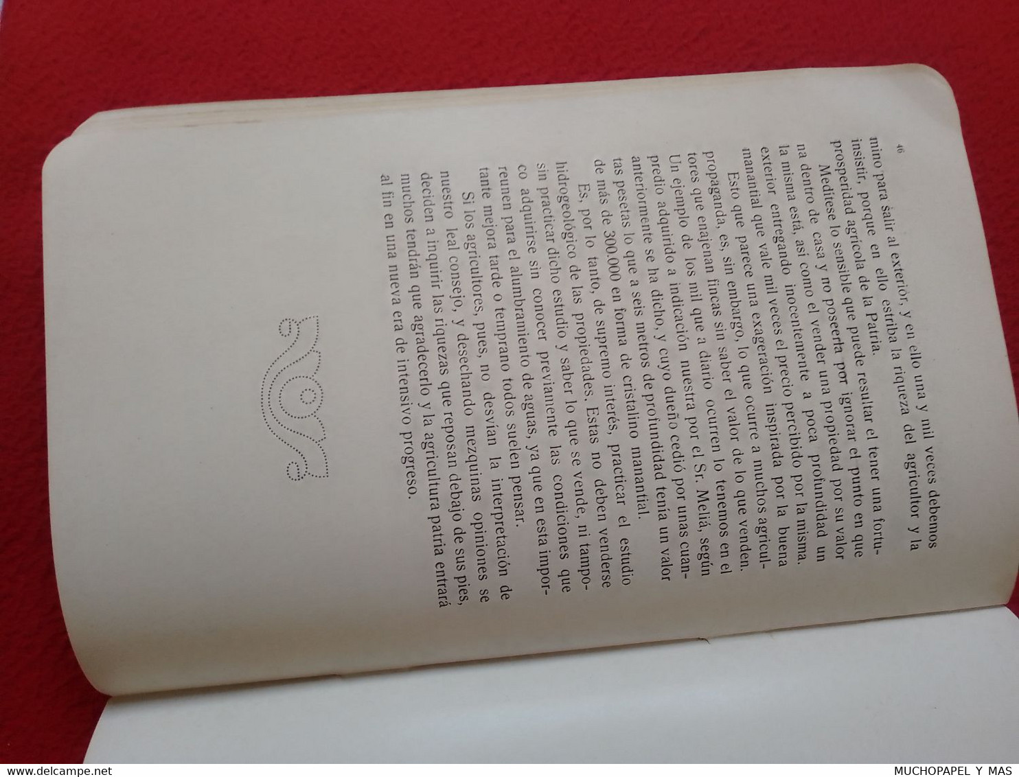 ANTIGUO LIBRO PUBLICACIÓN...ALUMBRAMIENTO DE AGUAS ARTURO ALCOBER HIDRÓSCOPO-GEOGNOSTA VALENCIA RIEGOS, SPAIN WATE EAU..