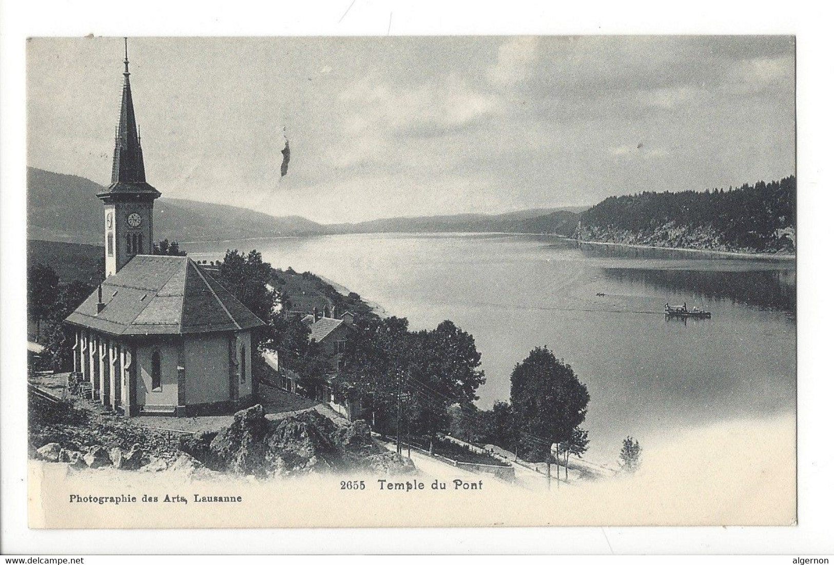 30255 - Vallée De Joux Temple Du Pont 1907 - L'Abbaye