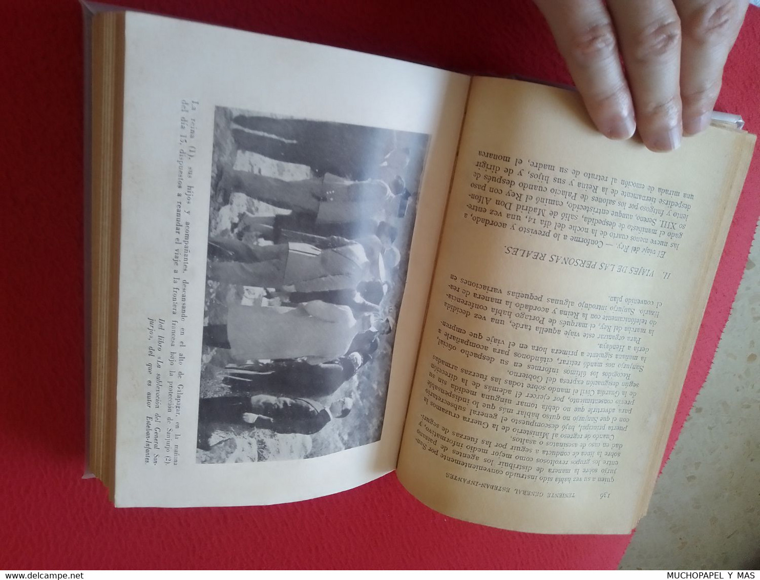 ANTIGUO LIBRO EDITORIAL AHR GENERAL SANJURJO UN LAUREADO EN EL PENAL DEL DUESO, 1957 EMILIO ESTEBAN-INFANTES. ESPAÑA....