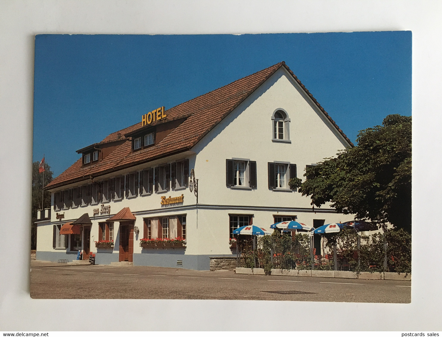 Switzerland Schweiz Suisse Helvetia --- Kaiserstuhl Am Rhein Hotel Restaurant Zum Kreuz - Kaiserstuhl