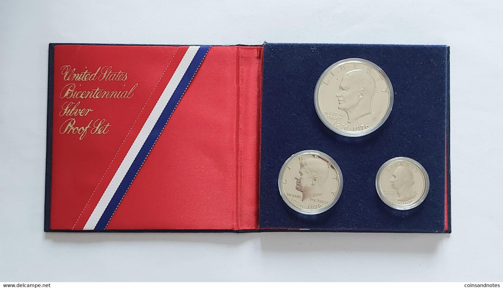 USA - US Mint Silver Proof Set - Bicentennial 1776-1976 - Jahressets