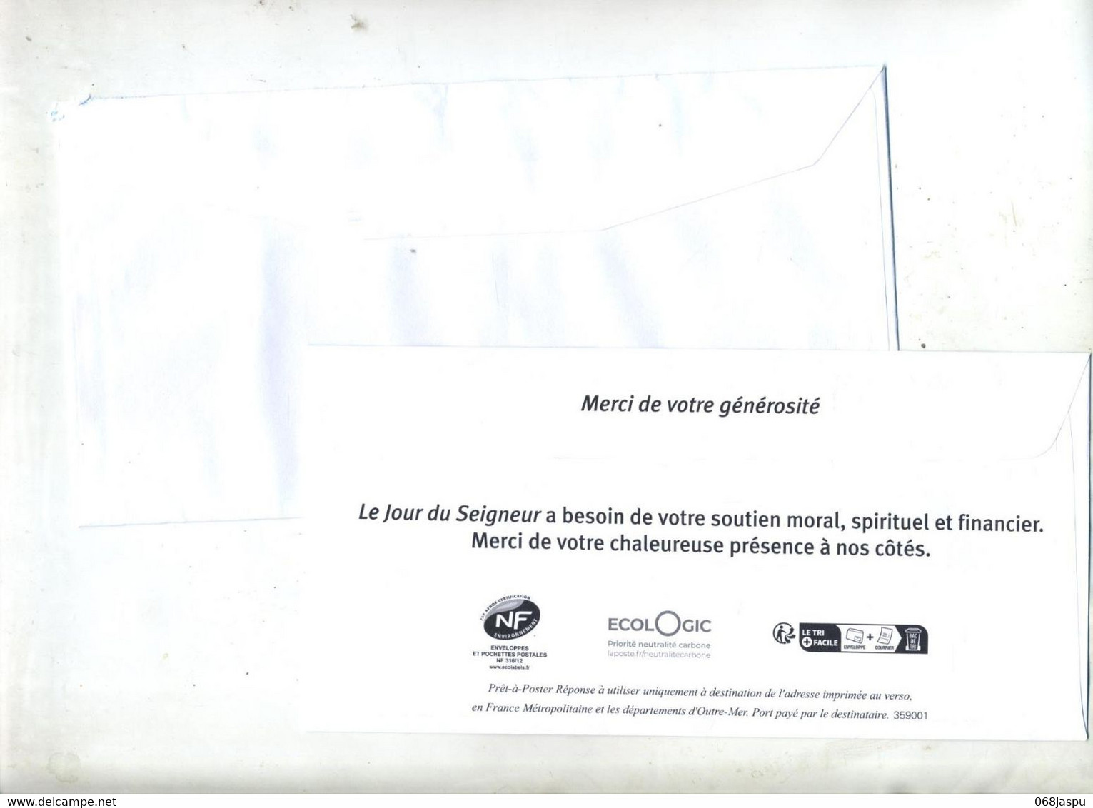 Pap Reponse Yseultyz  Jour Du Seigneur + Destineo - Listos Para Enviar: Respuesta /Beaujard