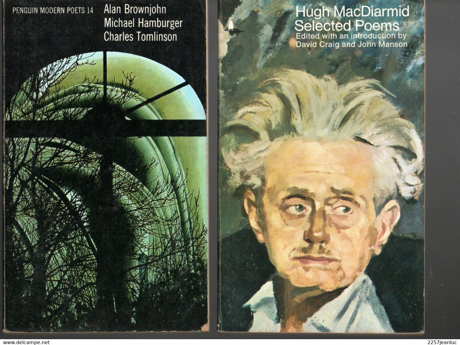 Penguin Selected Poems Hugh MacDiarmid  & Penguin Moder, Poets 14 * A ..Brownjohn Mi.. Hamburger Ch Tomlinson - Ontwikkeling