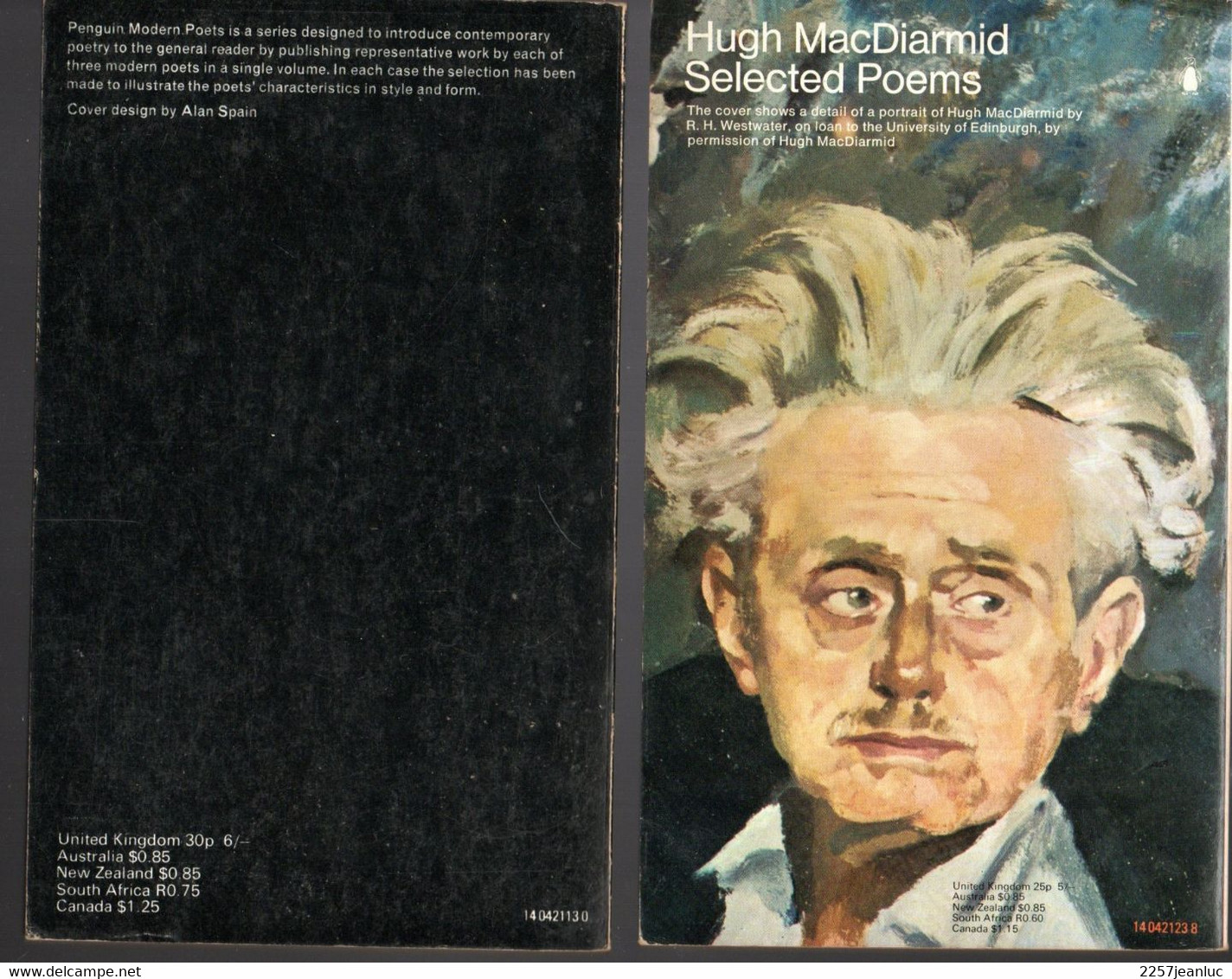 Penguin Selected Poems Hugh MacDiarmid  & Penguin Moder, Poets 14 * A ..Brownjohn Mi.. Hamburger Ch Tomlinson - Cultura