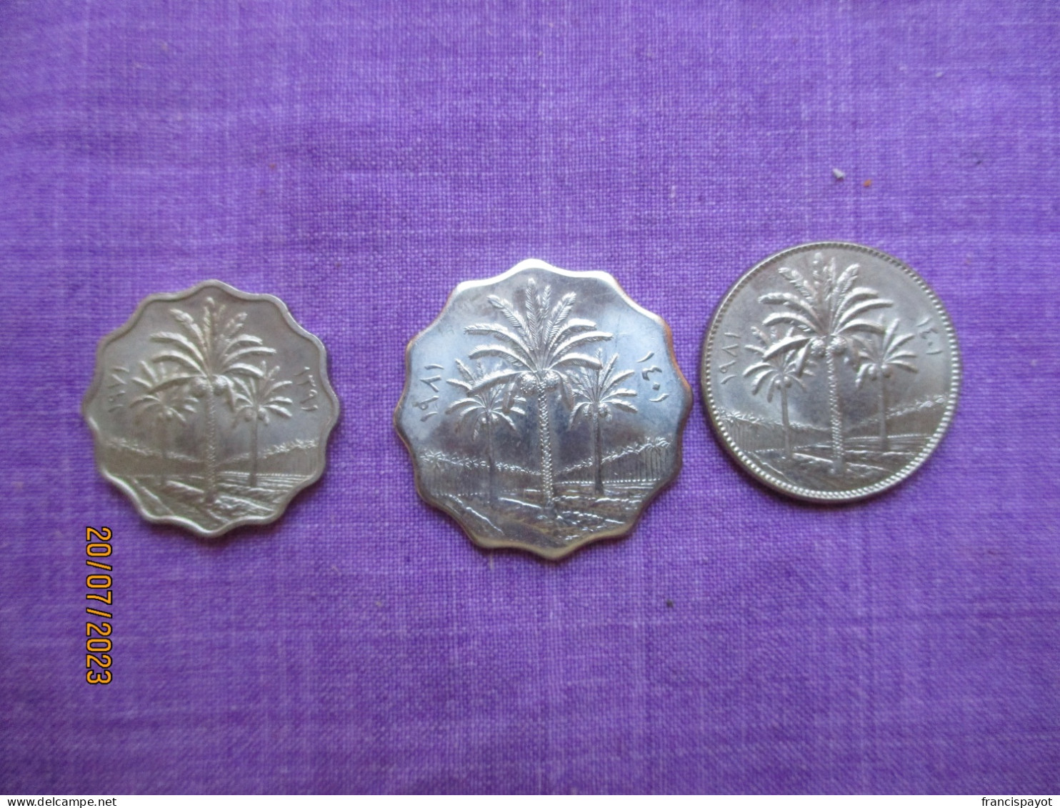 Iraq: 5 + 10 + 50 Fils 1981 - Irak