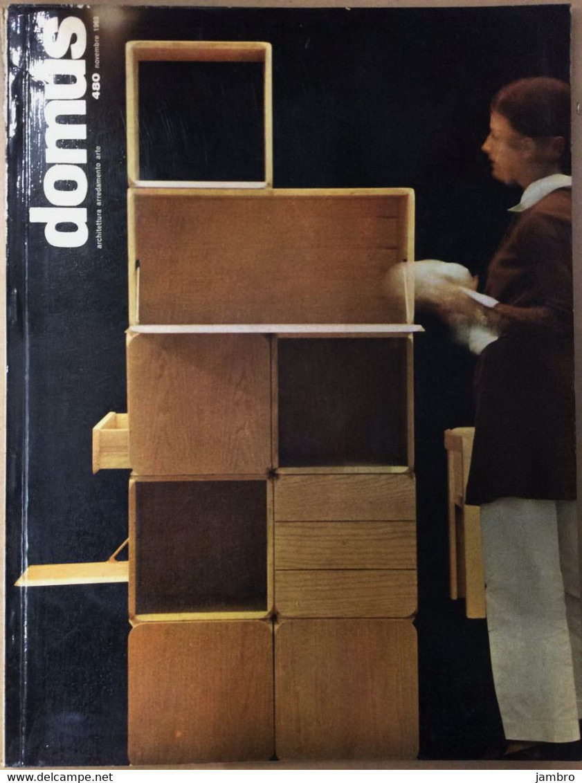 DOMUS Rivista Di Architettura E Design - N° 480 - Novembre 1969 - Arte, Diseño Y Decoración