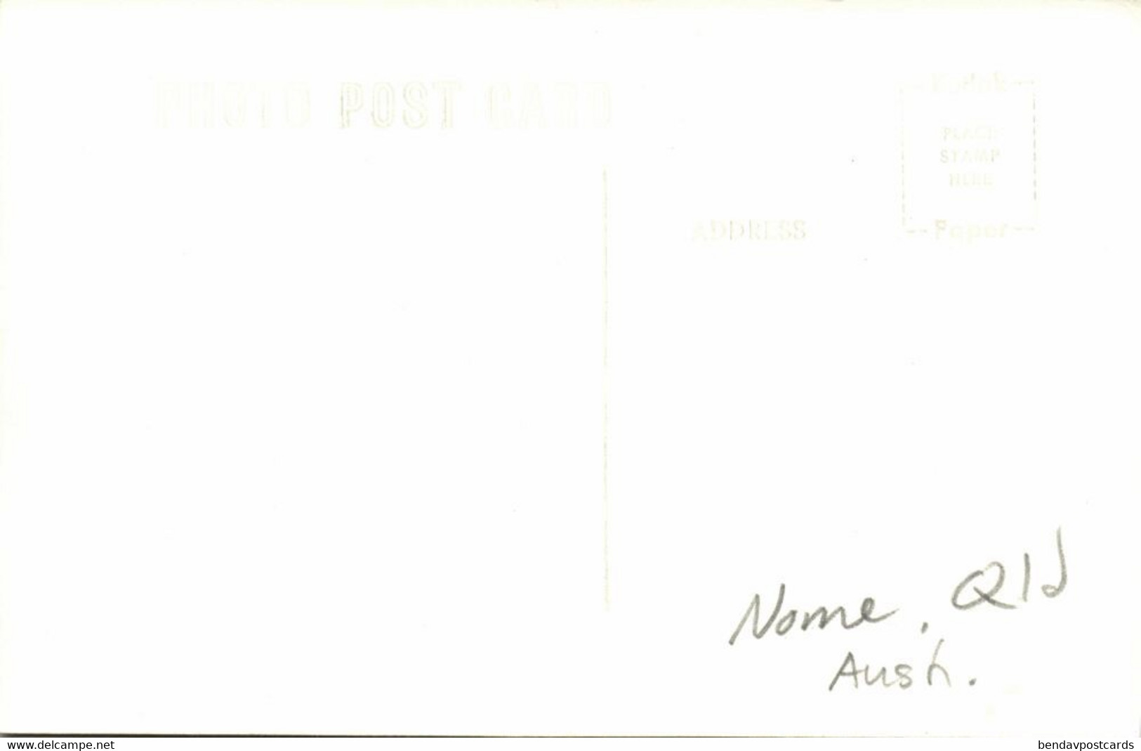 Australia, Queensland, NOME, Street Scene, Milo's Cafe (1950s) RPPC Postcard - Autres & Non Classés