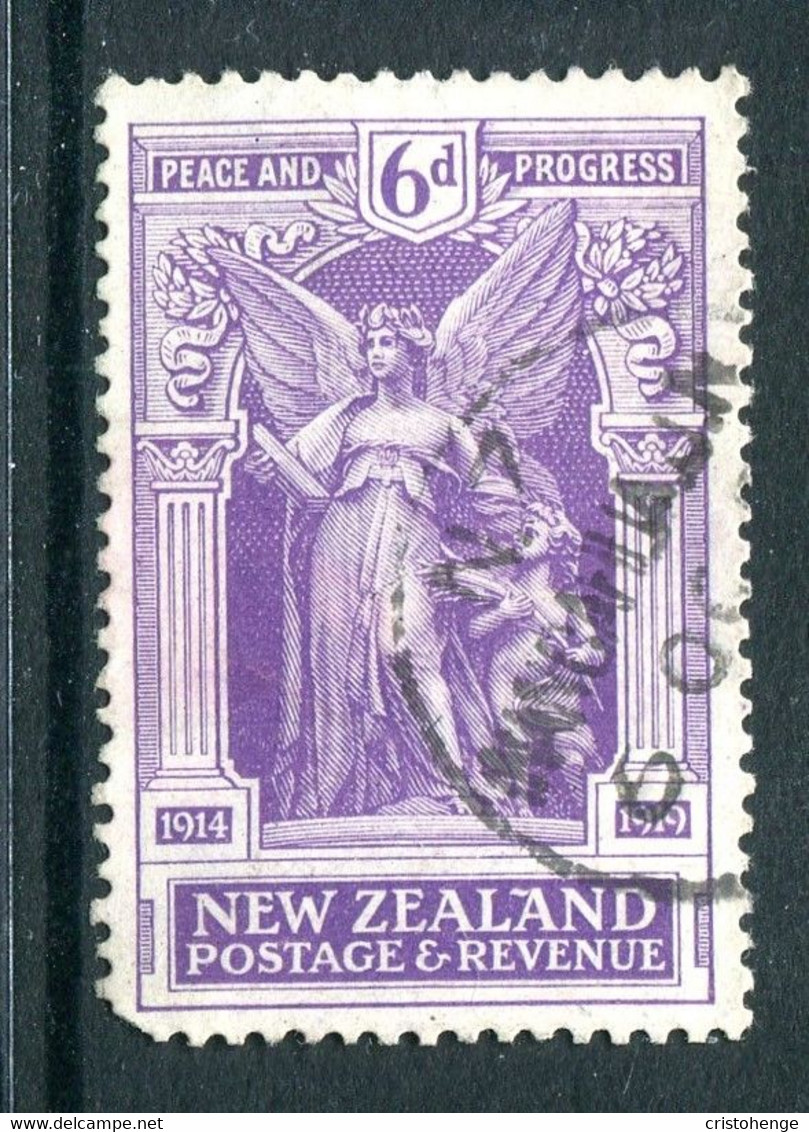 New Zealand 1920 Victory - 6d Violet Used (SG 457) - Gebruikt