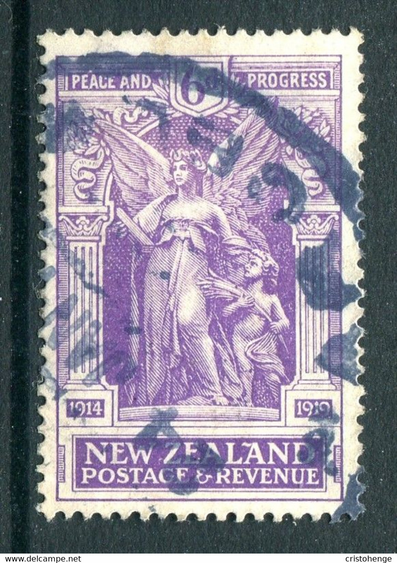 New Zealand 1920 Victory - 6d Violet Used (SG 457) - Oblitérés