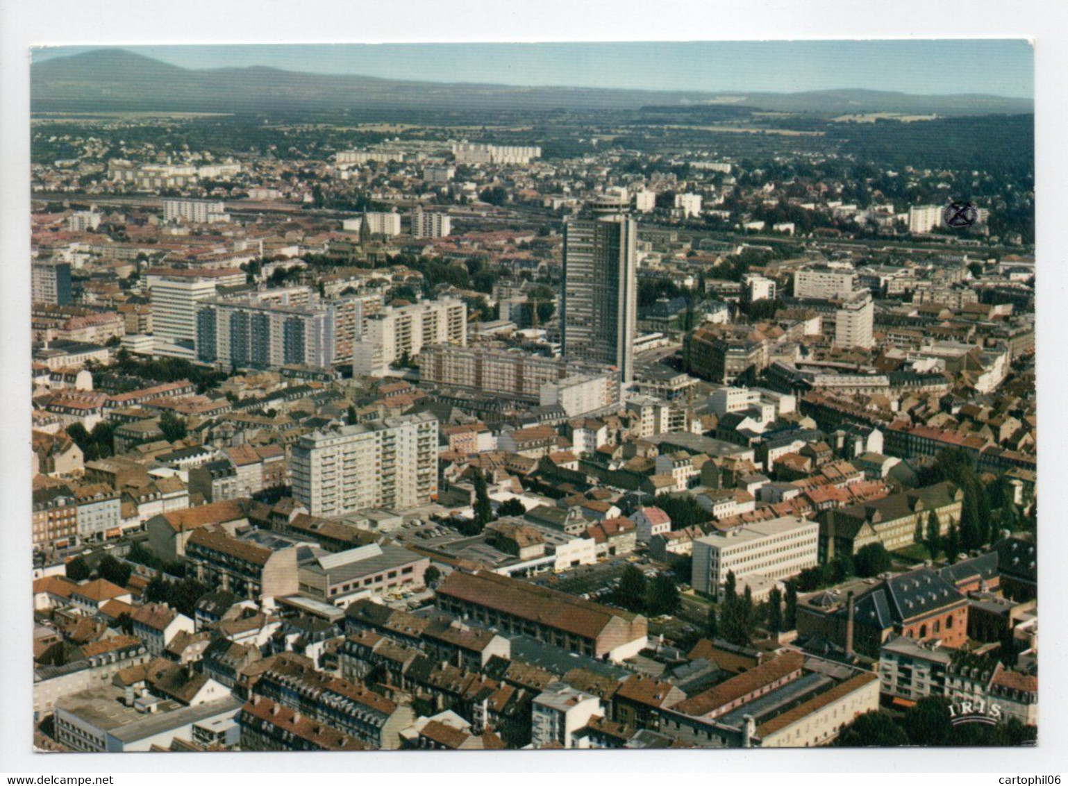 - CPM MULHOUSE (68) - Vue Générale Aérienne 1985 - Editions La Cigogne 224.289 - - Mulhouse