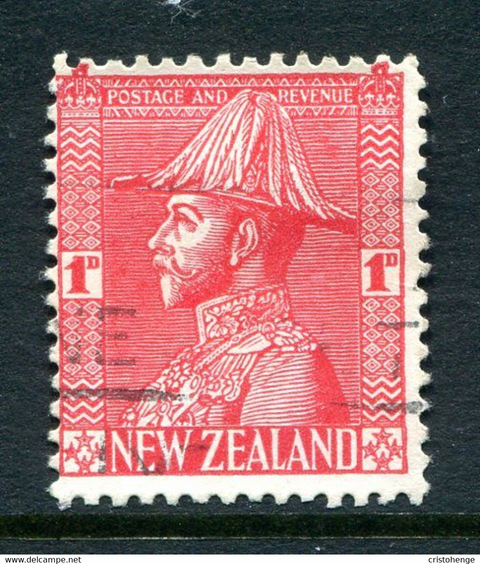 New Zealand 1926-34 Field Marshall - Cowan - P.14 - 1d Pale Carmine (SG 468) - Used Stamps