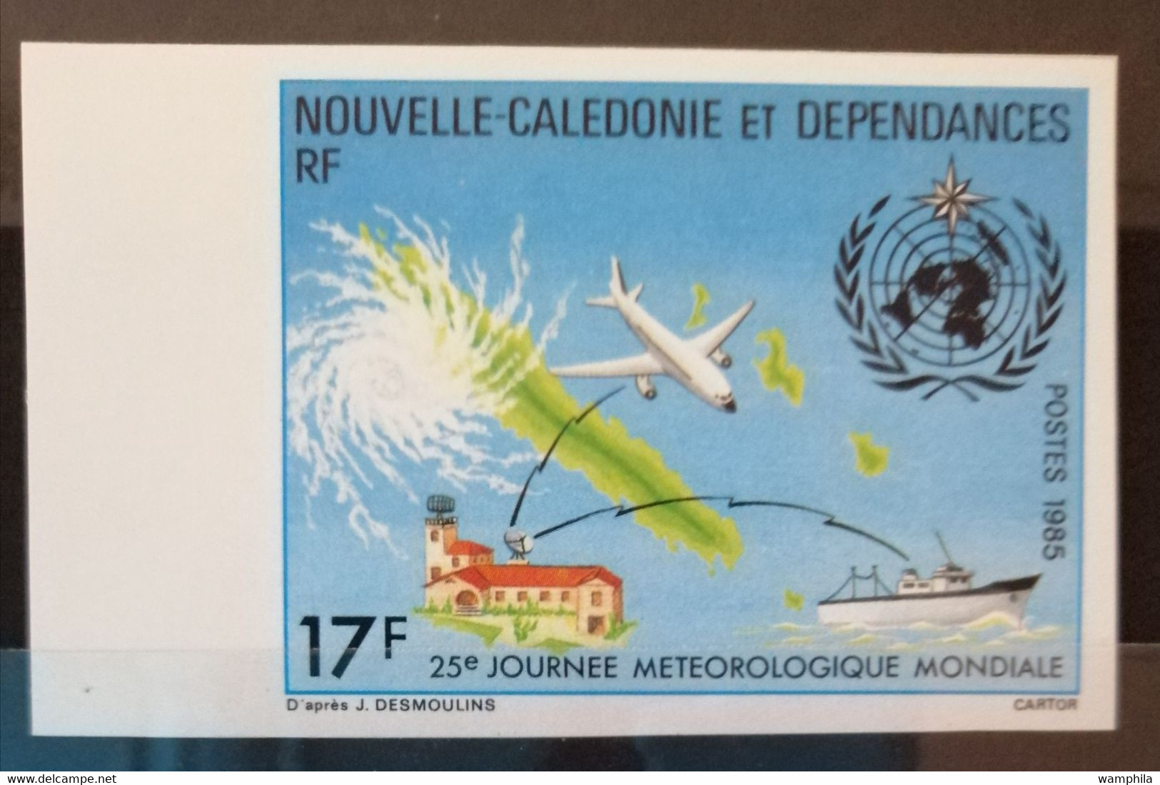 Nouvelle-Calédonie NON DENTELE N°507**. Cote 10€ - Geschnittene, Druckproben Und Abarten