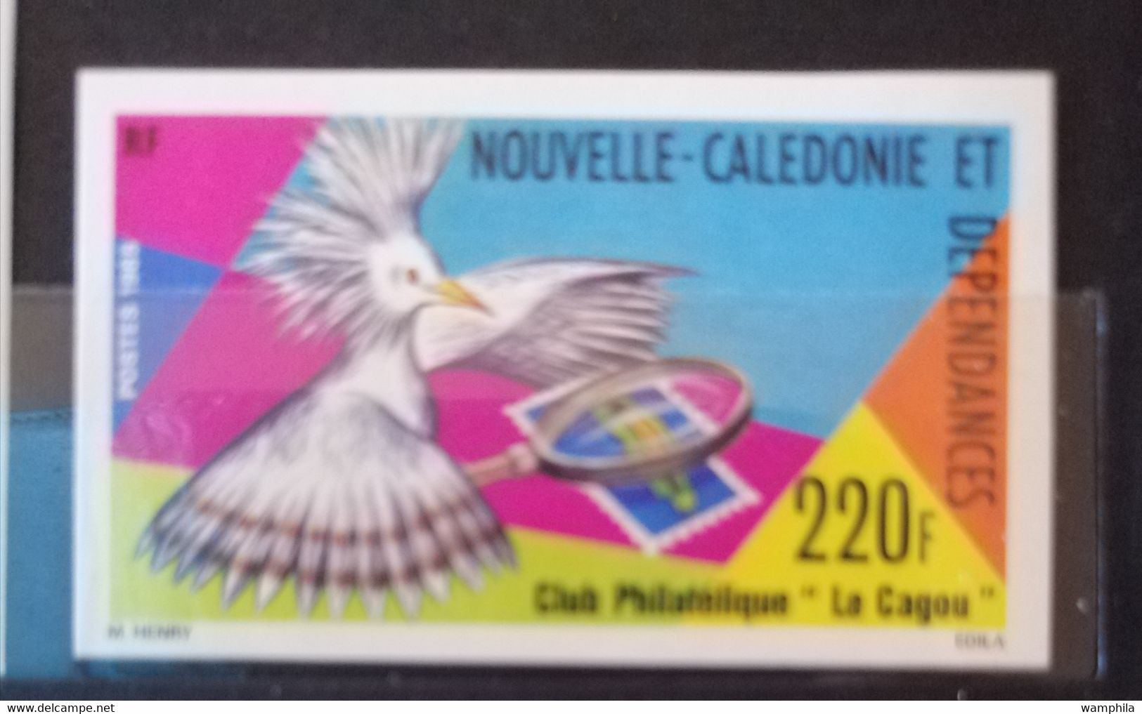 Nouvelle-Calédonie NON DENTELE N°511**. Cote 20€ - Ongetande, Proeven & Plaatfouten