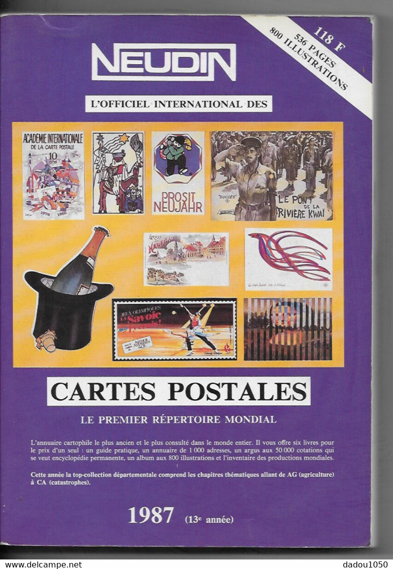 NEUDIN 1987 - Livres & Catalogues