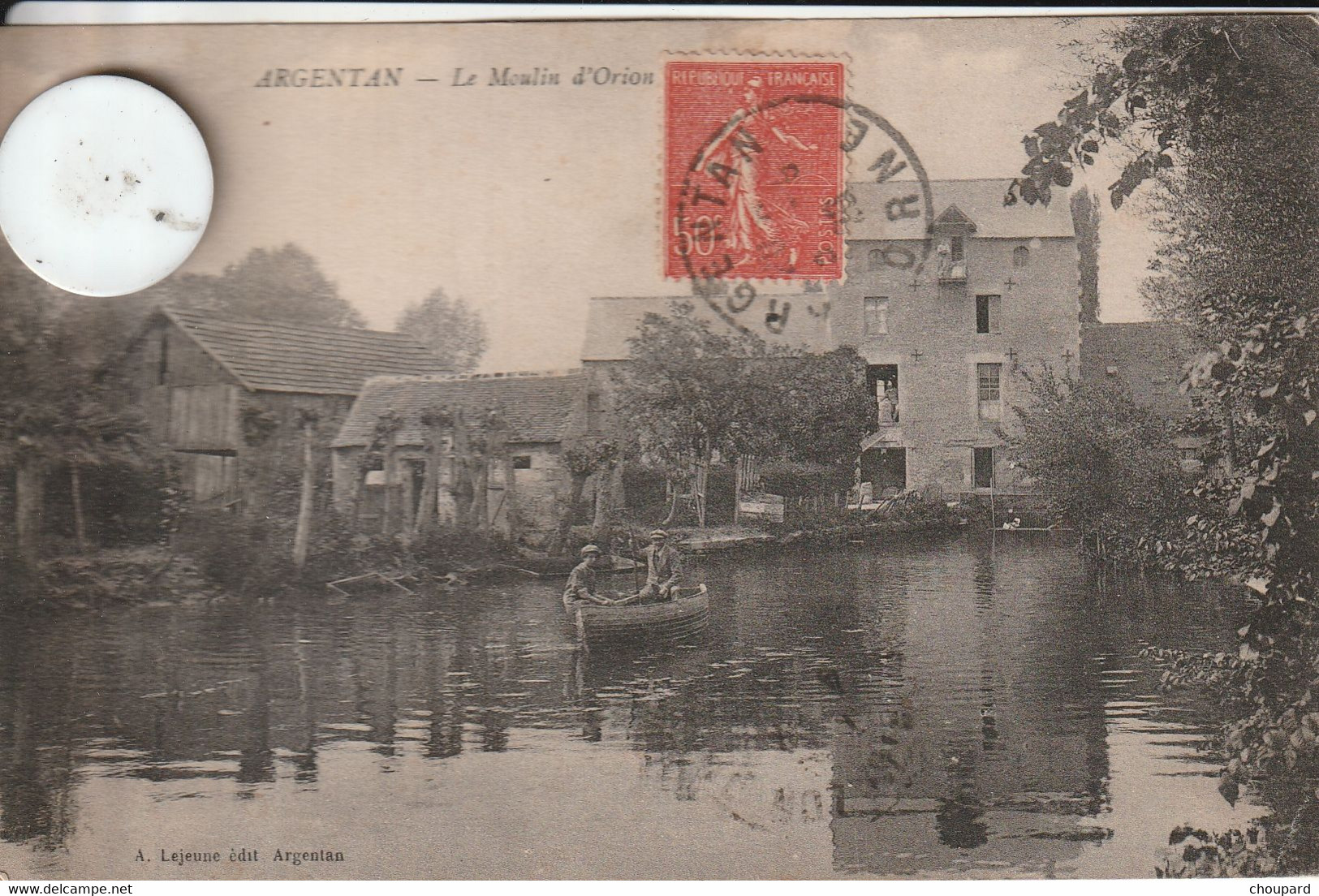 61 - Carte Postale De Ancienne De  ARGENTAN   Le Moulin D'Orion - Argentan
