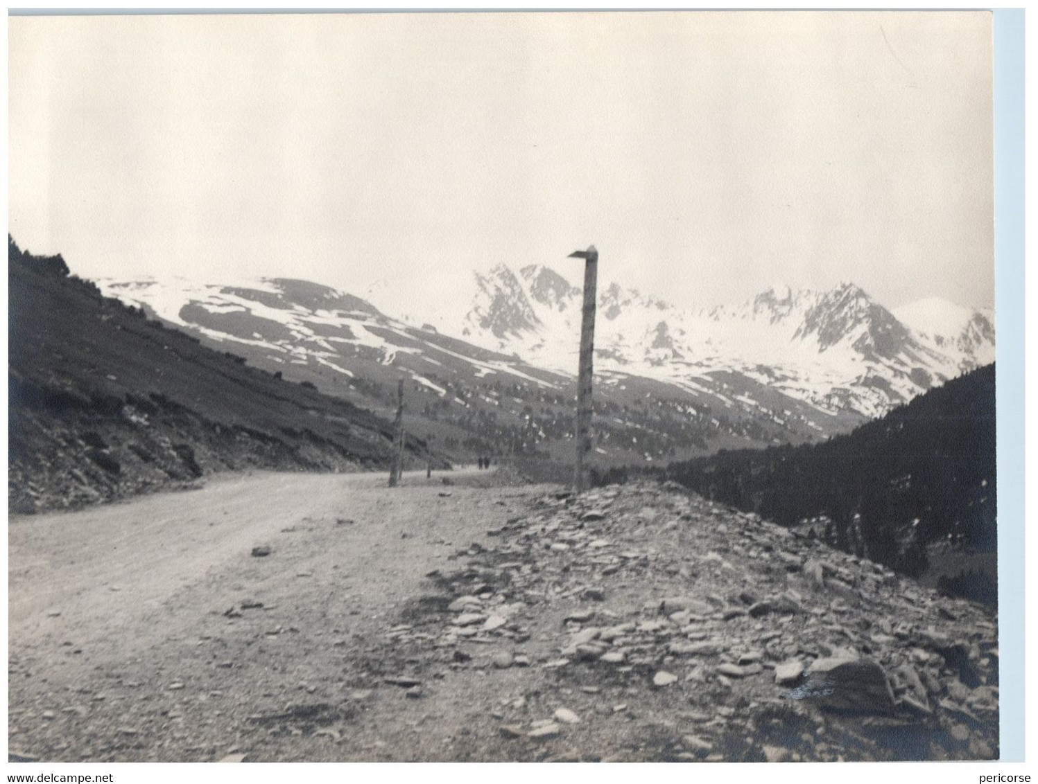 Andorre  Port D'Invalira (photo 1938) - Andorra
