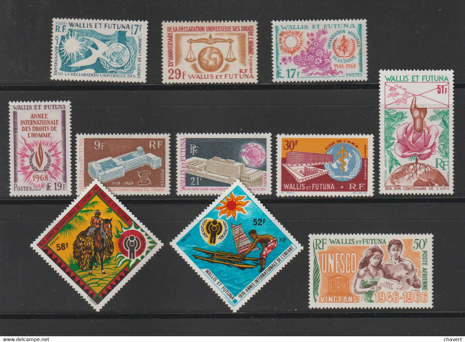 Wallis Et Futuna - Lot Divers Neufs* (cote 58.70 Euros) - Collections, Lots & Séries