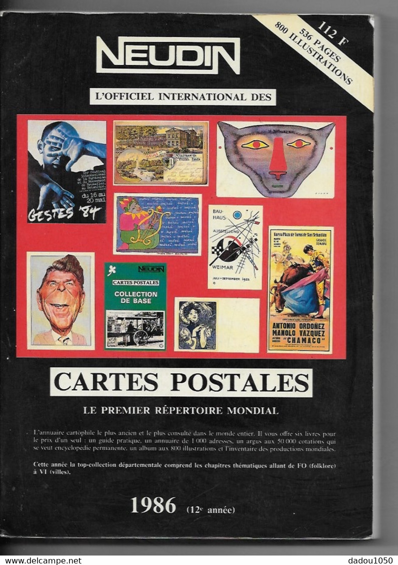 NEUDIN 1986 - Livres & Catalogues