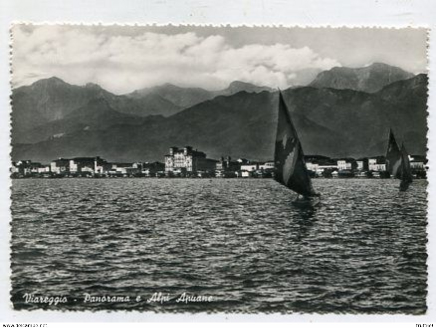 AK 063623 ITALY - Viareggio - Panorama E Alpi Apuane - Viareggio