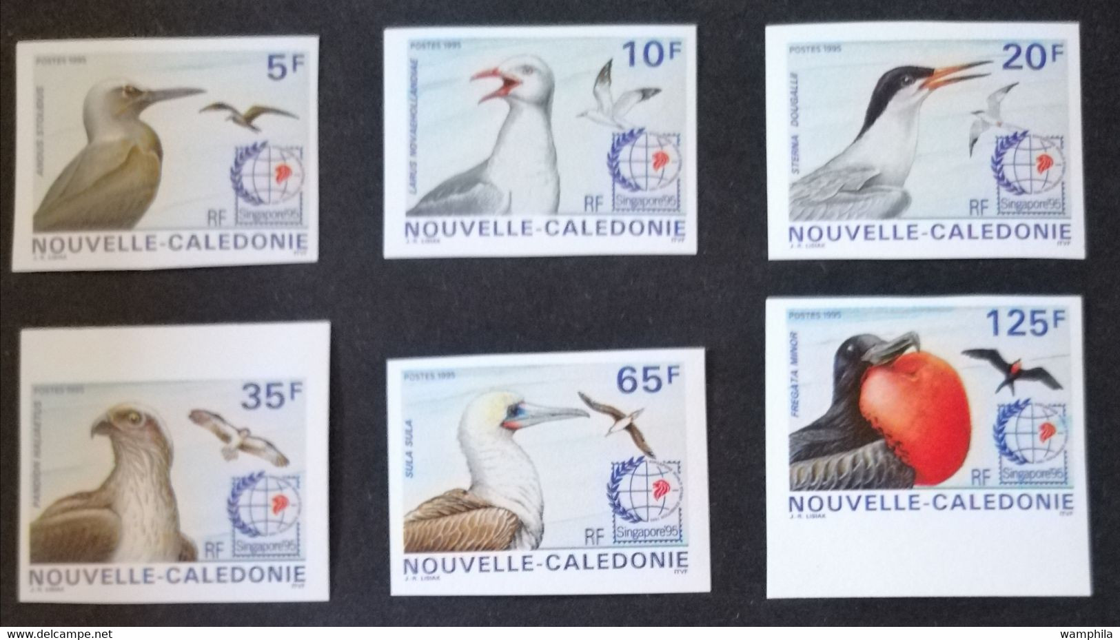 Nouvelle-Calédonie NON DENTELE N°707/712**. Oiseaux De Mer. Cote 60€ - Non Dentelés, épreuves & Variétés