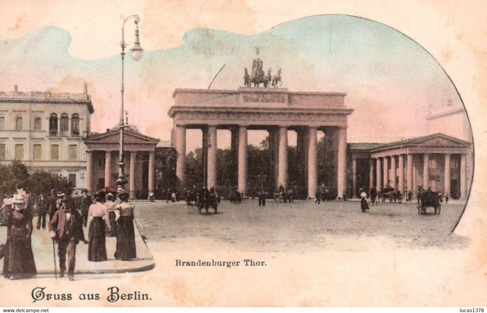 GRUSS AUS BERLIN / BRANDENBURGER THOR / JOLIE CARTE - Brandenburger Door