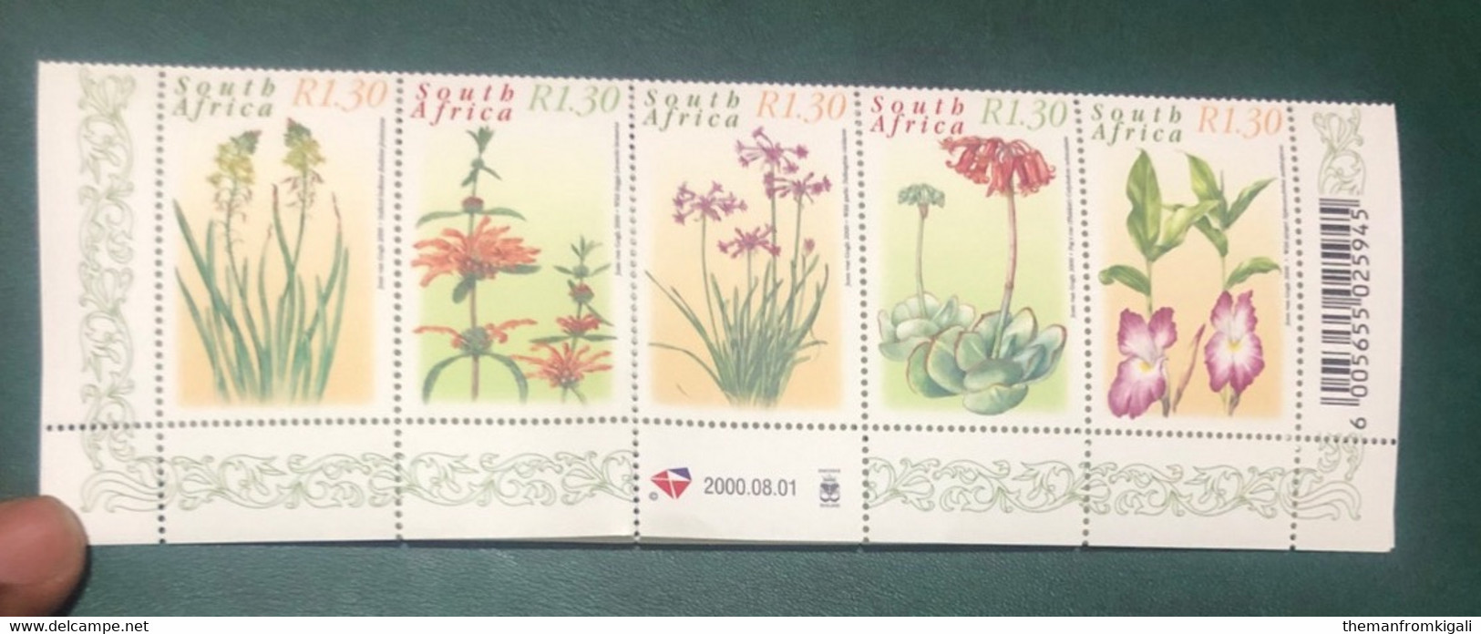 South Africa 2000 - Medecinal Plants. - Unused Stamps