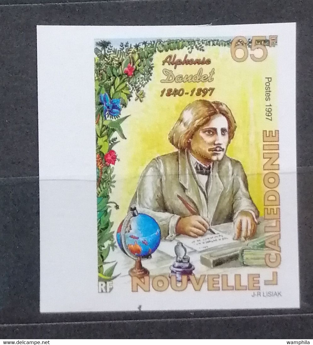 Nouvelle-Calédonie NON DENTELE N°739/42**. Ecrivain Alphonse Daudet . Cote 30€ - Geschnittene, Druckproben Und Abarten